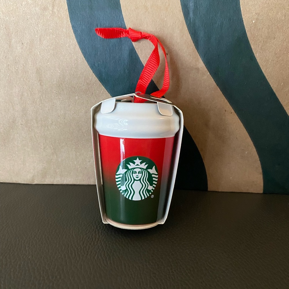 Starbucks Ombre Christmas Ornament